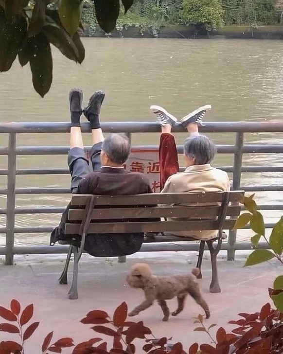 Alte herzige Leute