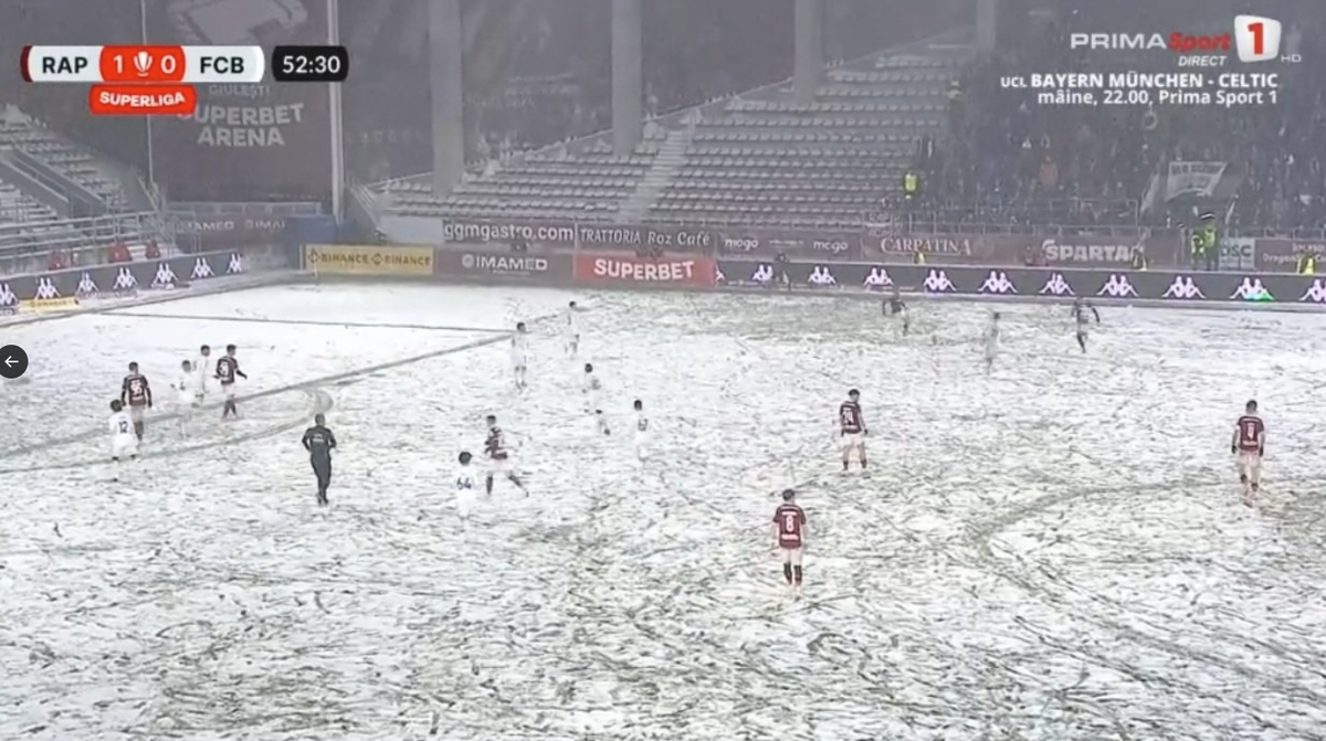 Rapid Bukarest – FC Botosani: Findest du alle in weiss gekleideten Spieler?