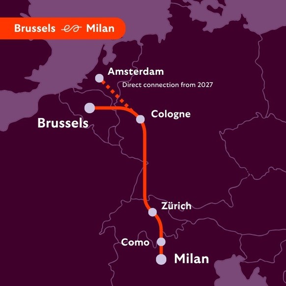 nachtzug brüssel-mailand start 9. september 2026, tickets ab 17. märz 2026, https://www.europeansleeper.eu/night-train-brussels-milan