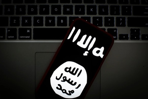 Symbol image keyboard computer isil ISIS Daesh IS Islamic State Islamism propaganda