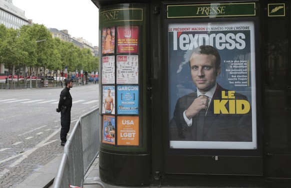 Sondernummer des Magazins «L'Express» mit sinniger Titelzeile.