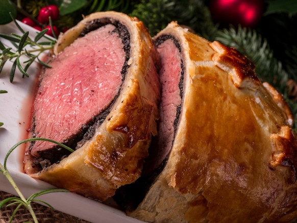 beef wellington rindfleisch essen food weihnachten.