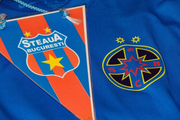 Logo von Steaua Bukarest und FCSB