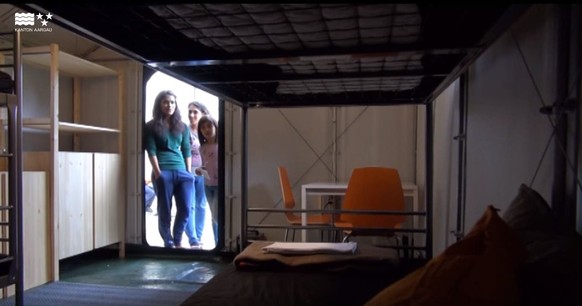 So sieht es von innen aus.