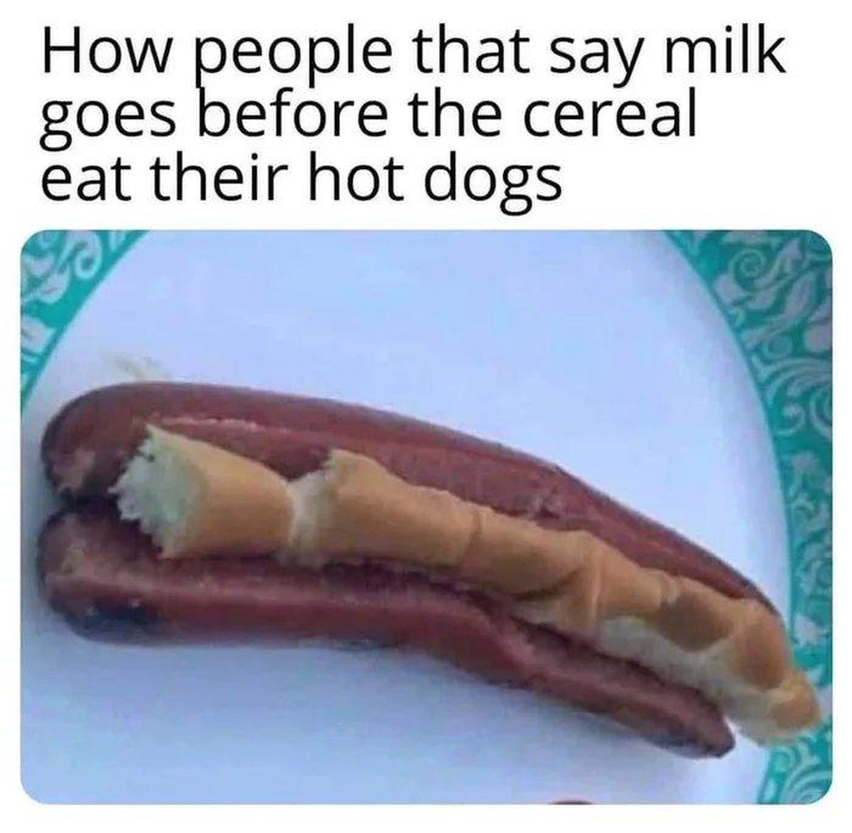 Wenn du den PICDUMP ganz fertig schaust, scheint morgen die Sonne! тШЭя╕П\nWobi die Hotdog Variante eventuell au sini Reiz het... ЁЯдФ