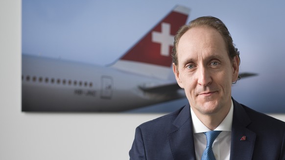 AVIS --- ZU DIETER VRANCKX, CEO DER SWISS, STELLEN WIR IHNEN FOLGENDES NEUES PORTRAIT ZUR VERFUEGUNG. WEITERE BILDER FINDEN SIE AUF visual.keystone-sda.ch --- Dieter Vranckx, CEO der Fluggesellschaft  ...