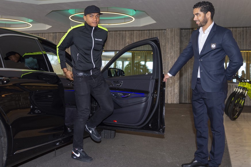 Manuel Akanji beim Zusammenzug der Fussballnationalmannschaft im Hotel Atlantis, am Montag, 18. Maerz 2019, in Zuerich.(KEYSTONE/Melanie Duchene)