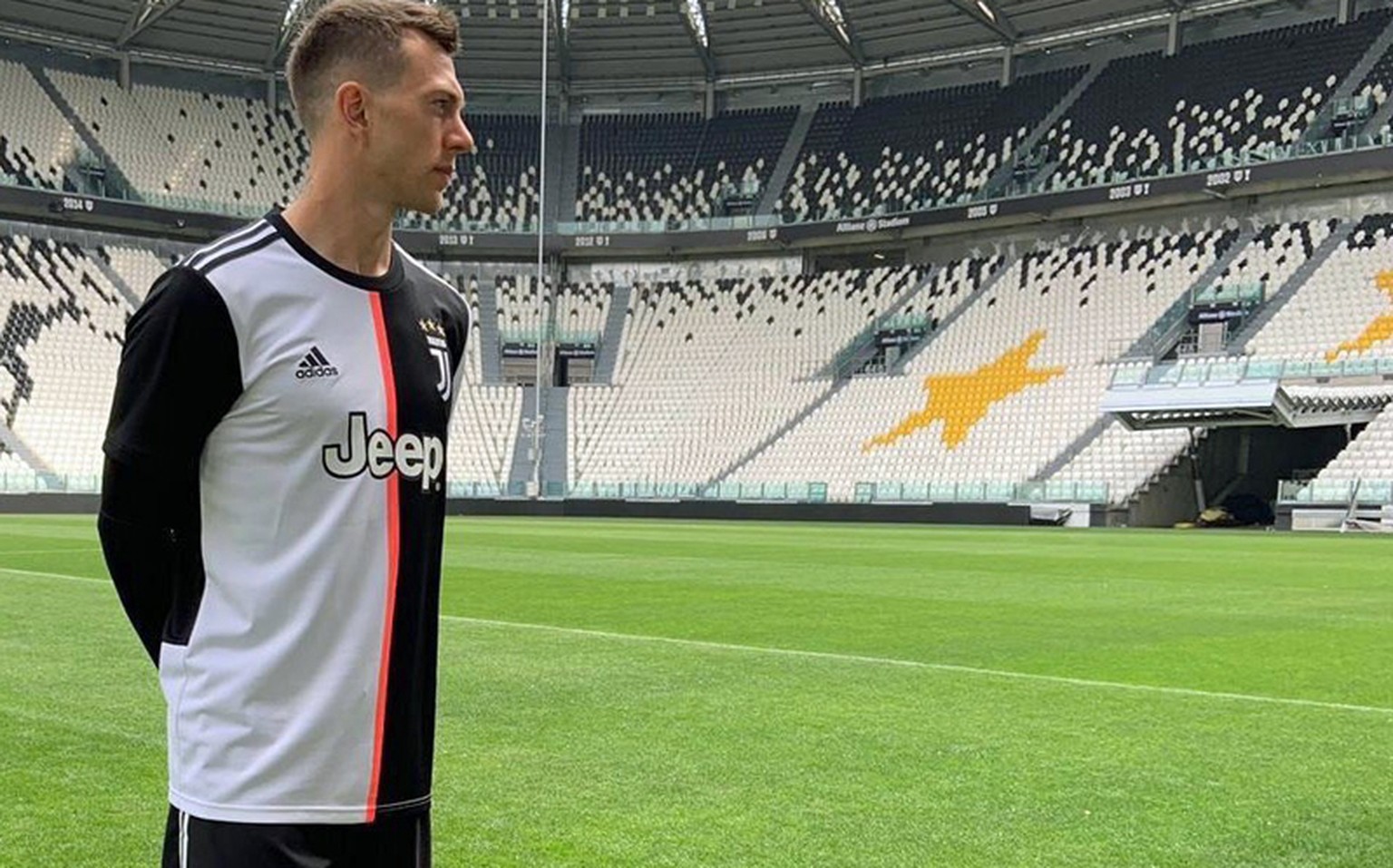 Federico Bernardeschi im neuen Juve-Trikot.