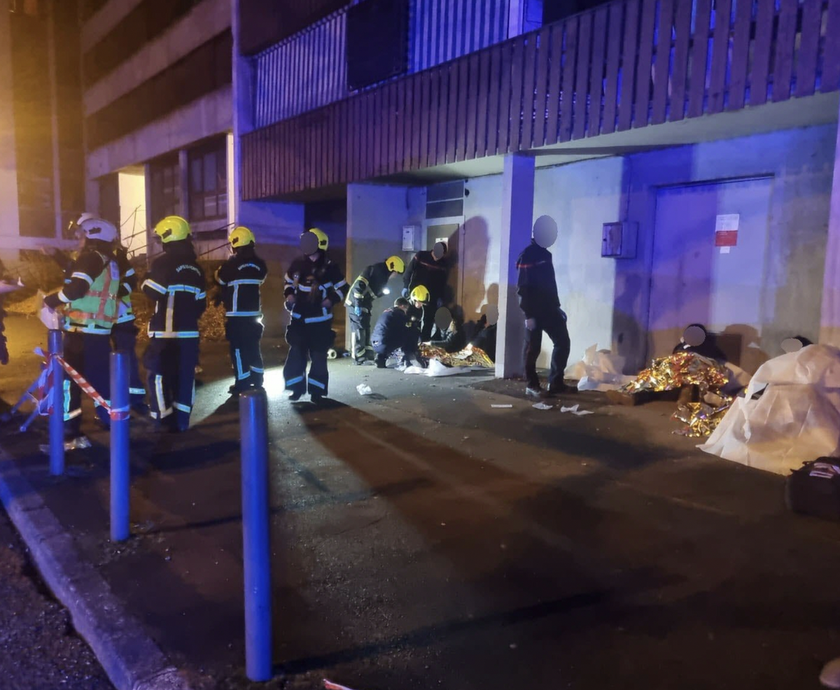 Explosion à Grenoble.