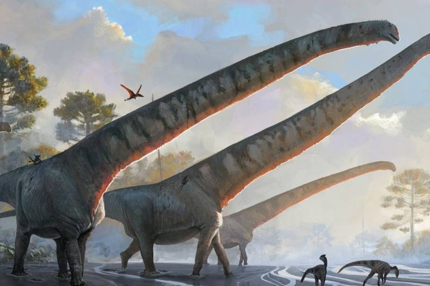 Scientists find dinosaurs with necks as long as six giraffes