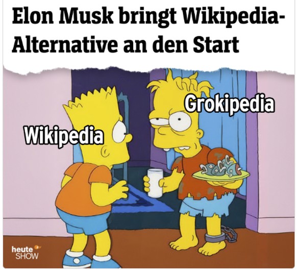 Grokipedia Meme