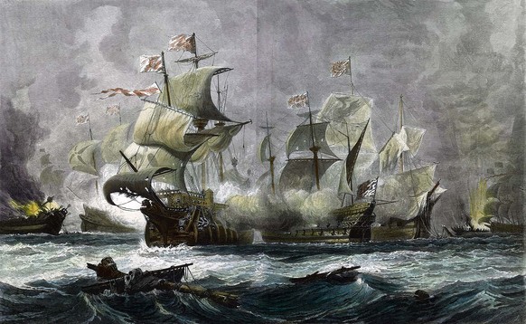 Der spanische König Philipp II. sprach vom «protestantischen Wind», der seine Schiffen zusetzte und an der irischen Küste zerstreute.