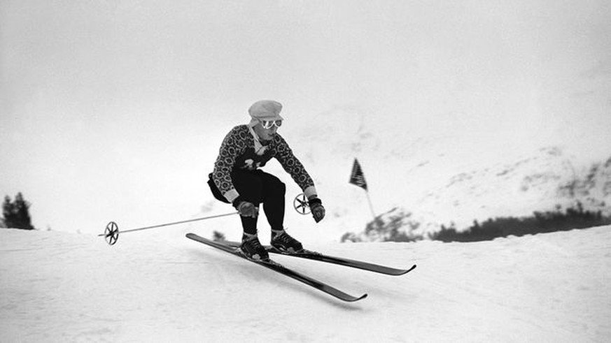 Model oder Rennfahrer? Karl Molitor macht auf der Piste eine gute Figur.