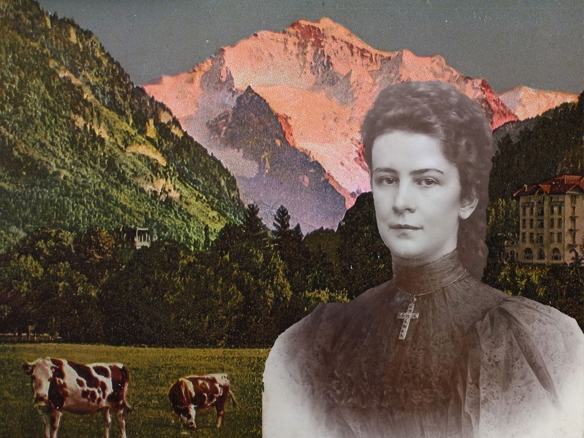 Im Berner Oberland fühlte sich Sisi sehr wohl. Nicht nur wegen der exzellenten Molke, die sie hier literweise trank.