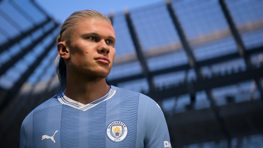 Stürmer-Star Erling Haaland ziert das Cover von «EA Sports FC 24».