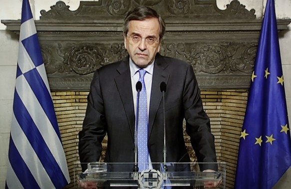 Antonis Samaras, Ministerpräsident des krisengeschüttelten Griechenlands.&nbsp;