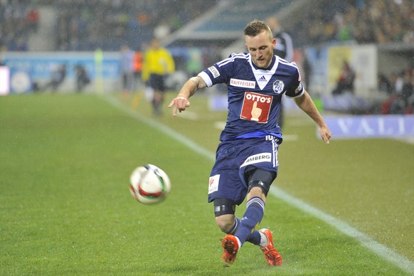 21.03.2015; Luzern; Fussball Super League - FC Luzern - FC Basel; Jakob Jantscher (Luzern) (Martin Meienberger/freshfocus)