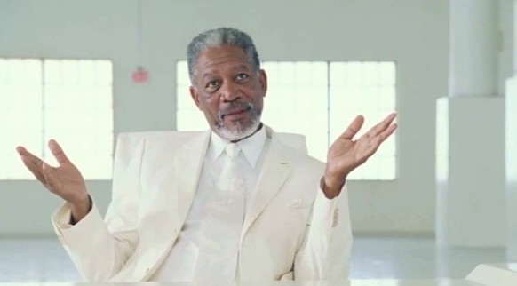 Morgan Freeman als Gott