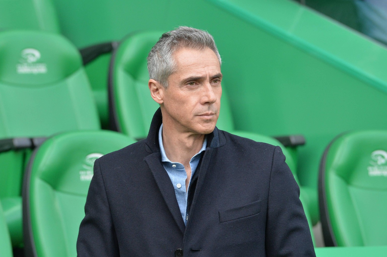 Paulo Sousa entraineur bordeaux FOOTBALL : AS Saint Etienne vs Girondins de Bordeaux - Ligue 1 Conforama - 08/03/2020 FredericChambert/Panoramic PUBLICATIONxNOTxINxFRAxITAxBEL