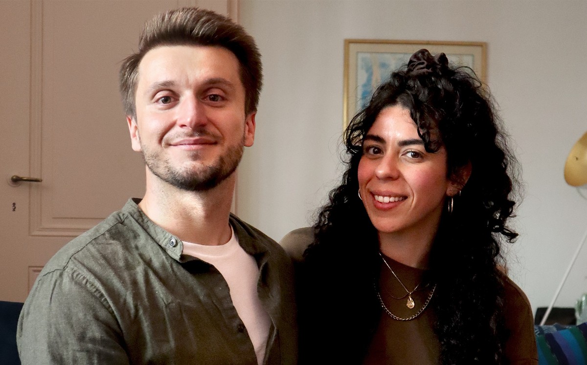 Hans et Hannah, deux Américains de Suisses, se questionnent sur quel candidat voter.