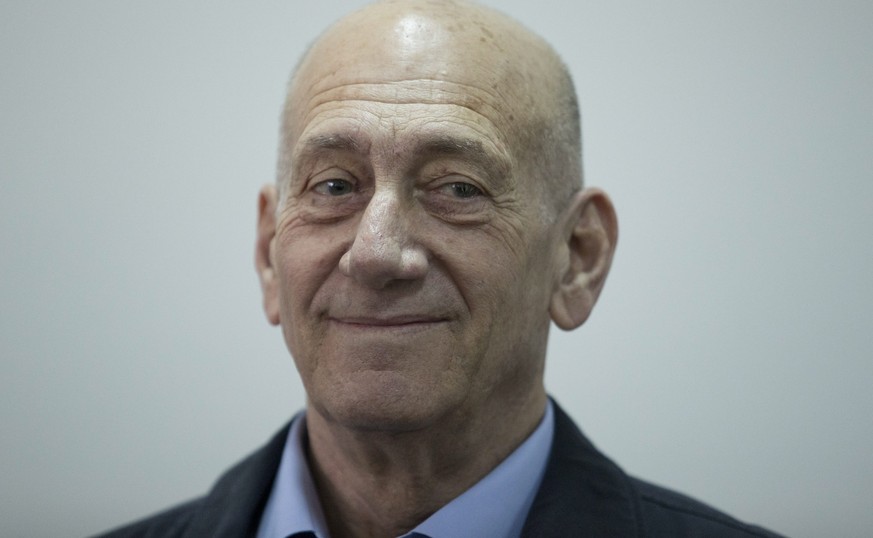Ehud Olmert soll Bestechungsgelder in der Höhe von rund 15'000 Franken angenommen haben.&nbsp;