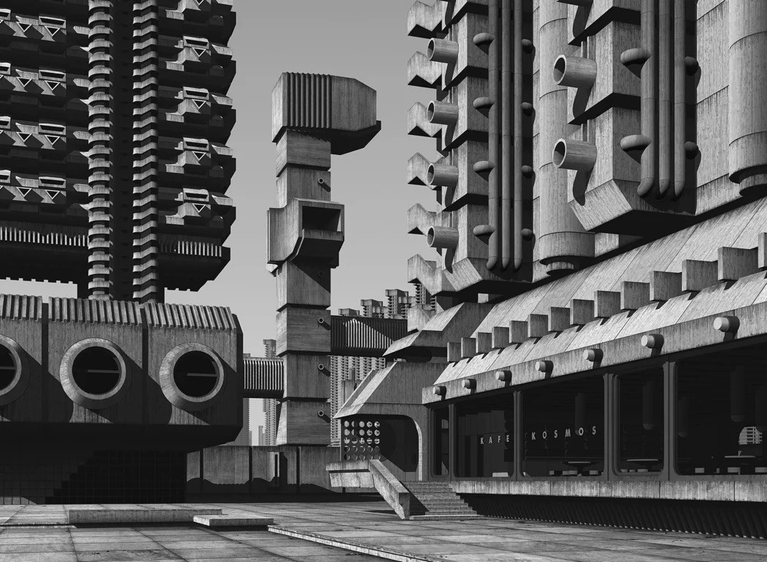 A Future City From The Past – German digital artist Clemens Gritl imagines an enigmatic vision of radically aggressive futuristic urban dystopias – a merciless extension of Brutalist dogma. 


https:/ ...
