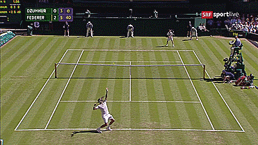 Gif: Federer Matchball