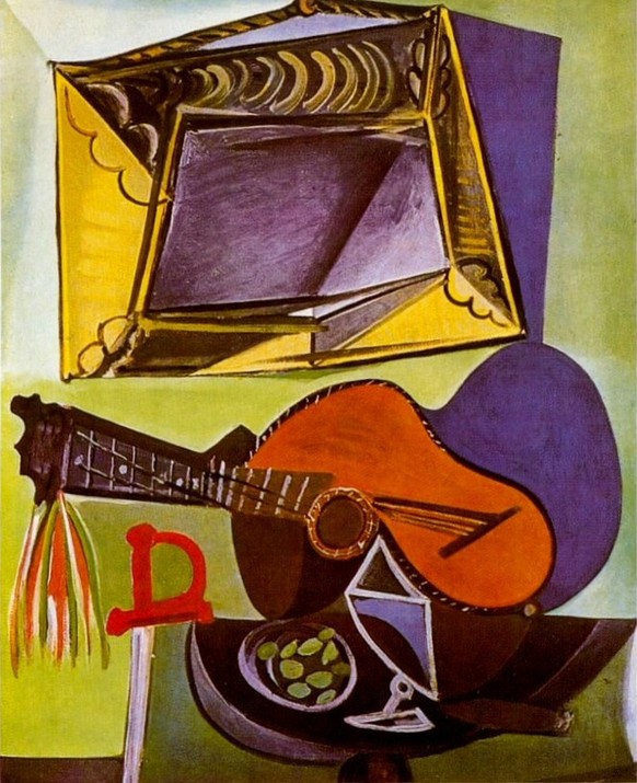 «Stillleben mit Gitarre» von Pablo Picasso.