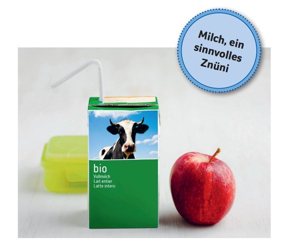 Swissmilk sponsert eine Verteilaktion an rund 3000 Schweizer Schulen.