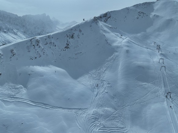 Lawine Parsonz Graubünden