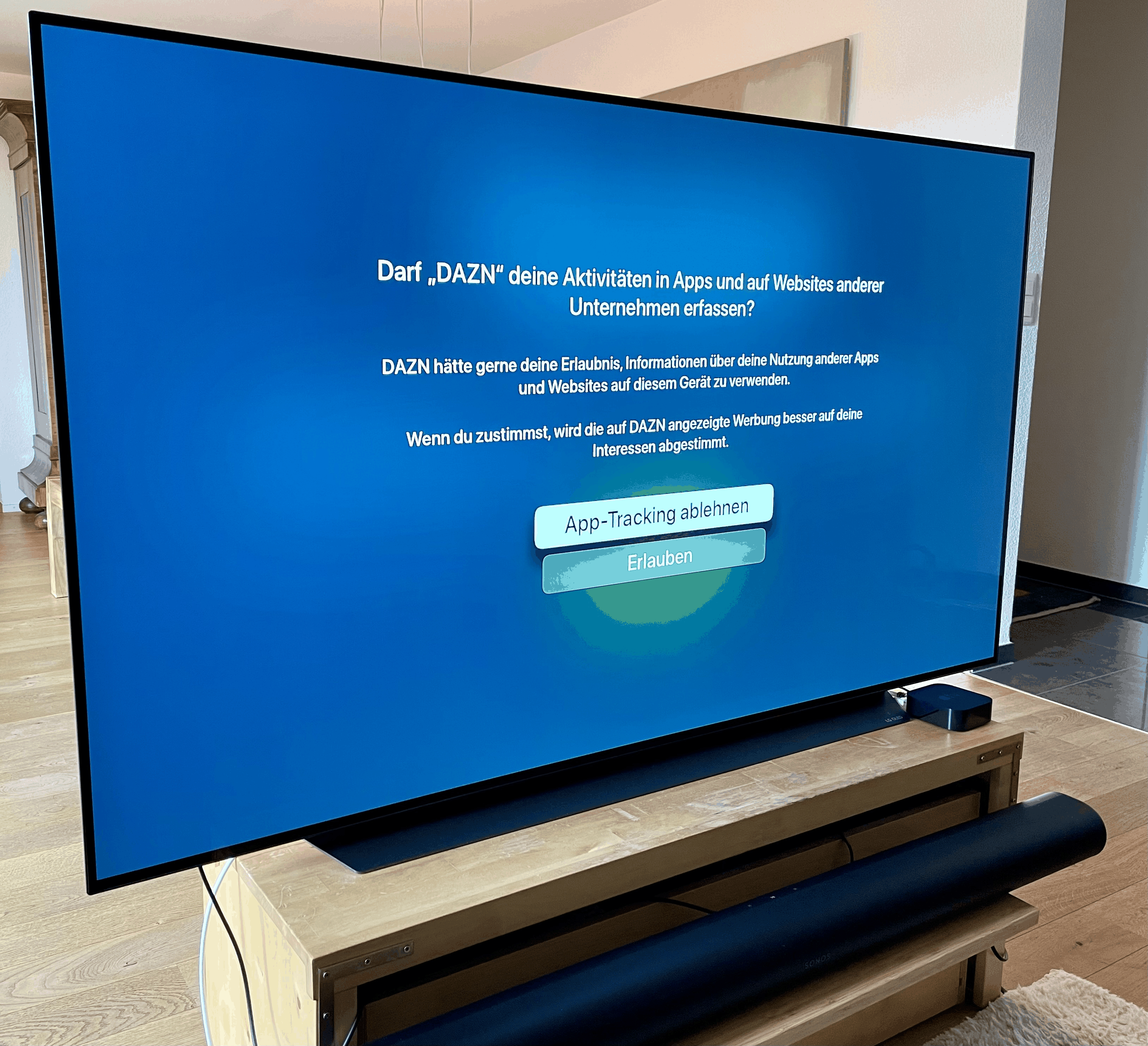 Apple TV 4K, Anti-Tracking-Funktion