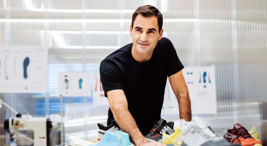 Investor und Partner von On: Tennis-Ass Roger Federer.