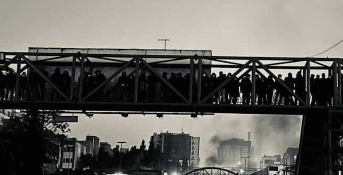 Des manifestants à Téhéran, 10 janvier 2026.