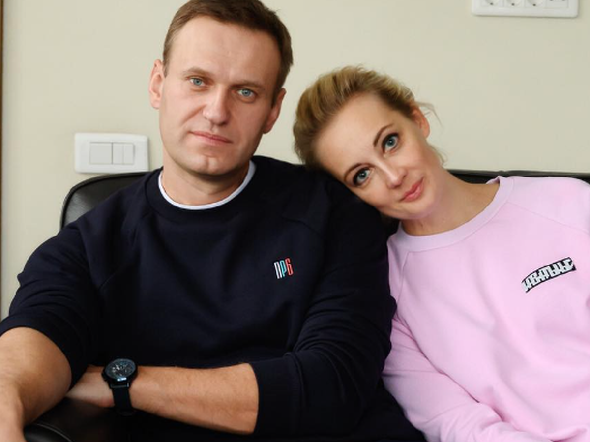 Julia Nawalnaja und Alexej Nawalny