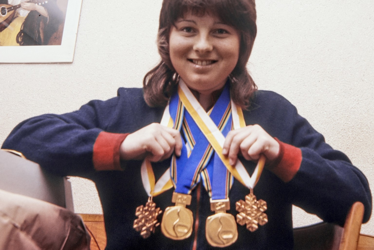 Doppel-Olympiasiegerin 1972: Marie-Theres Nadig.