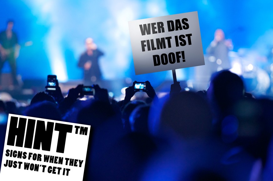 Hint mit dem Zaunpfahl (Shutterstock).