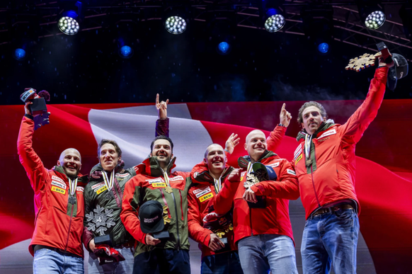 Ein voller Erfolg: An der WM 2025 gingen in der Team-Kombination alle Medaillen an die Schweiz.