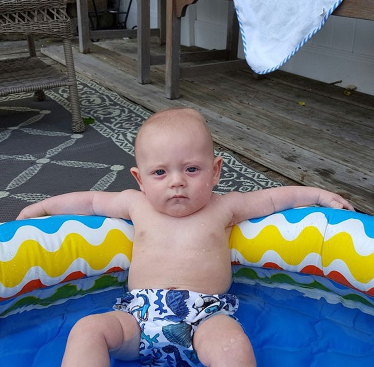 Hässiges Baby