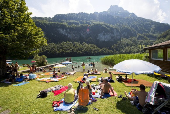 Seeli in Seelisberg: Hier ertrank am Nachmittag ein elfjähriges Mädchen. (Archivaufnahme)