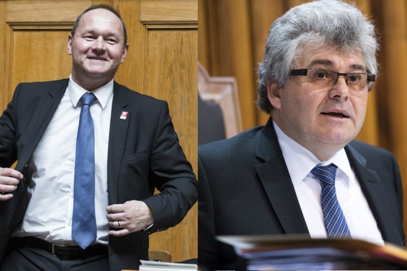 Jürg Stahl (links) und Ivo Bischofberger.