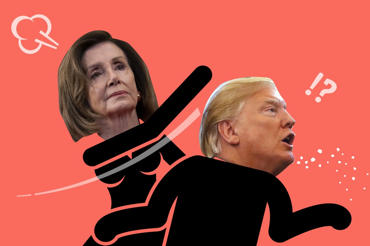 Teaserbild Pelosi Trump Ohrfeige
