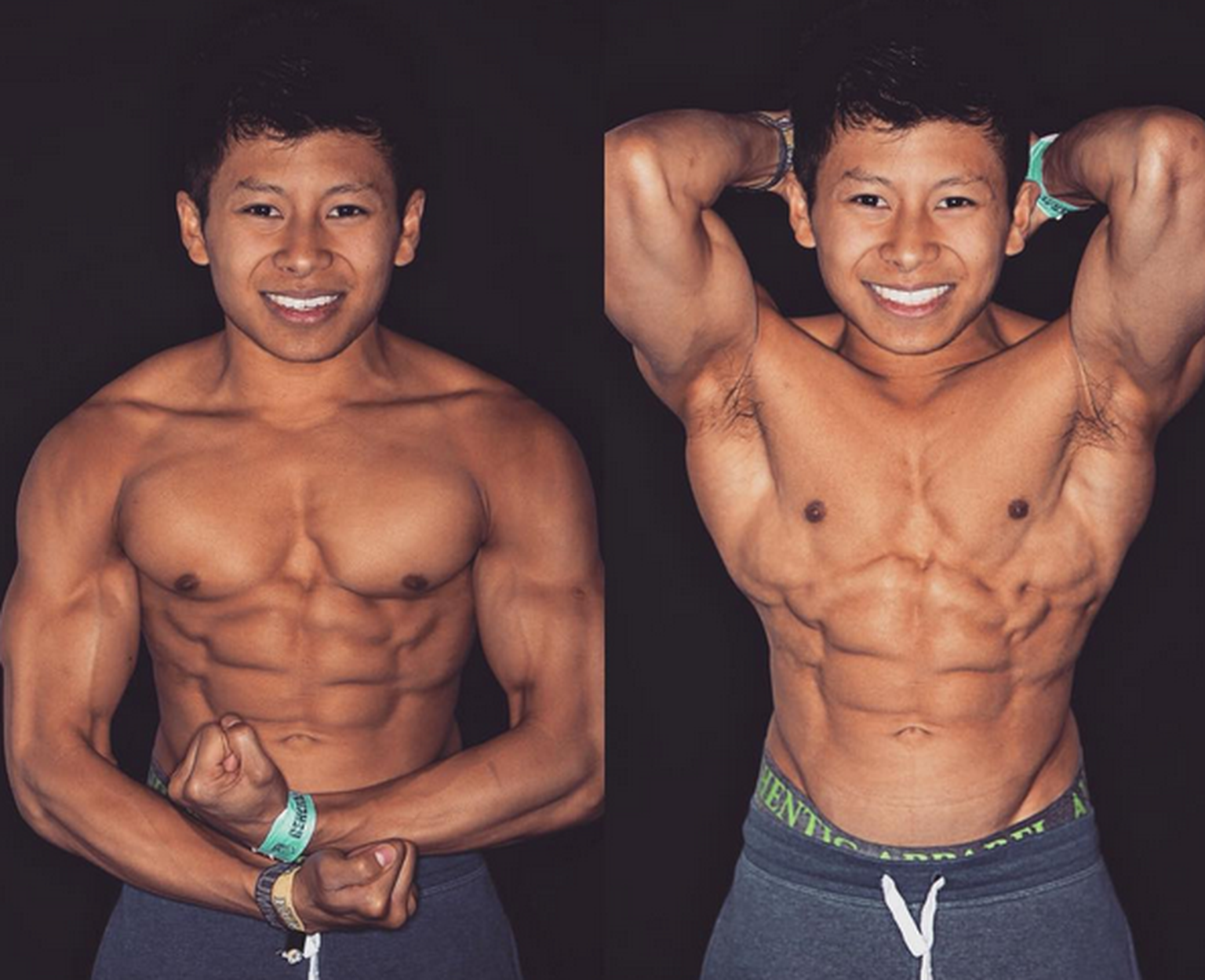 Das ist er, der kleinste Bodybuilder der Welt