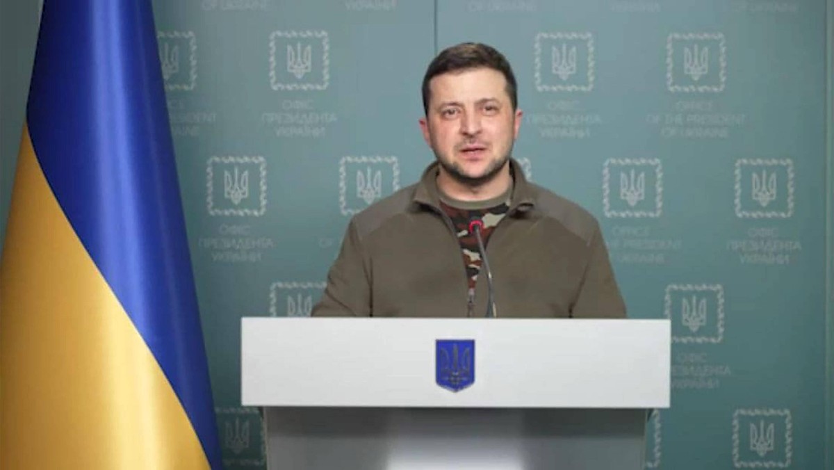 Wolodymyr Selenskyj durchlebt in Kiew eine harte Zeit.