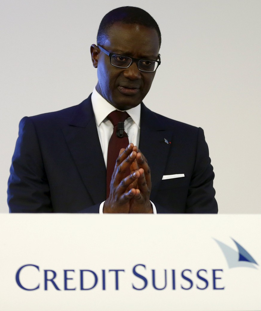 Hat die Katze aus dem Sack gelassen: CS-CEO Tidjane Thiam.