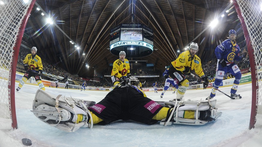 Axelsson (ganz rechts) trifft zum 1:1.