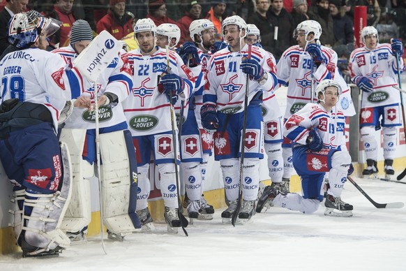 Waren meist einen Schritt zu spät: Die Kloten Flyers.