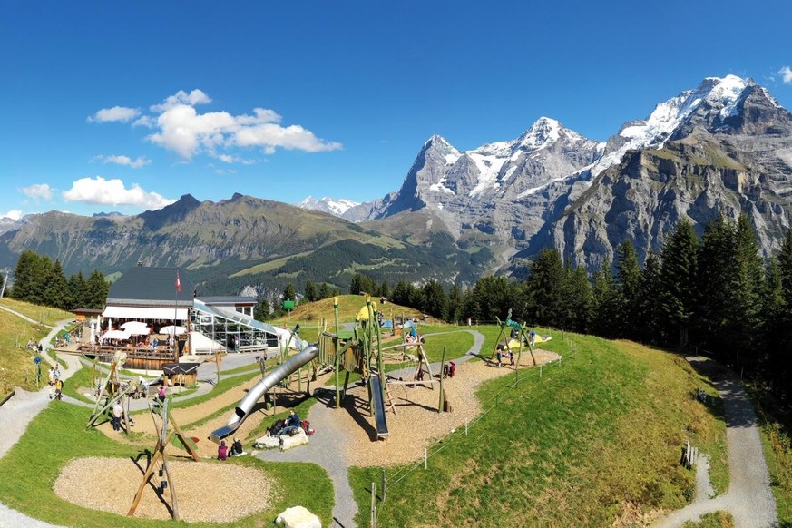 Rauszeit Spielplätze mit Aussicht Allmendhubel Schildhorn Flower Park