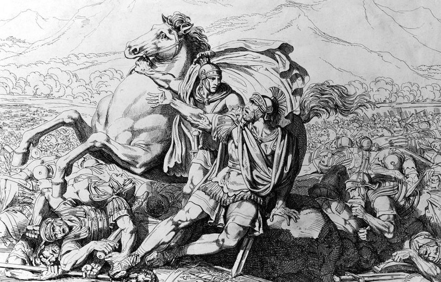 Auch der römische Konsul Lucius Aemilius Paullus fiel in der Schlacht.&nbsp;