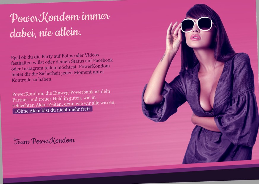 Powerkondom Wegwerf Powerbank Fur Smartphone User Mit Akku Sorgen Watson