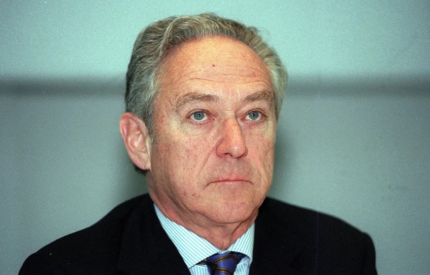 Rainer E. Gut auf dem Höhepunkt seiner Macht: Er war von 1983 bis 2000 Verwaltungsratspräsident der Credit Suisse (das Foto stammt von 1997).